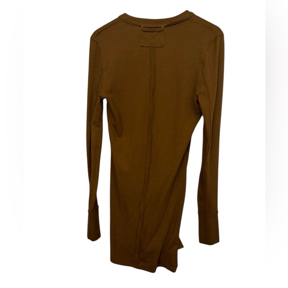Free People We The Free Gia Cardigan/Dress in Warm Tobacco - Picture 9 of 11